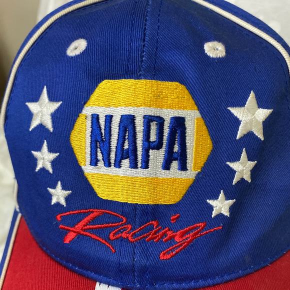 Dale Earnhardt #15 NAPA Racing Stars Stripes Red White Blue Adjustable OSFM Hat - Picture 5 of 9